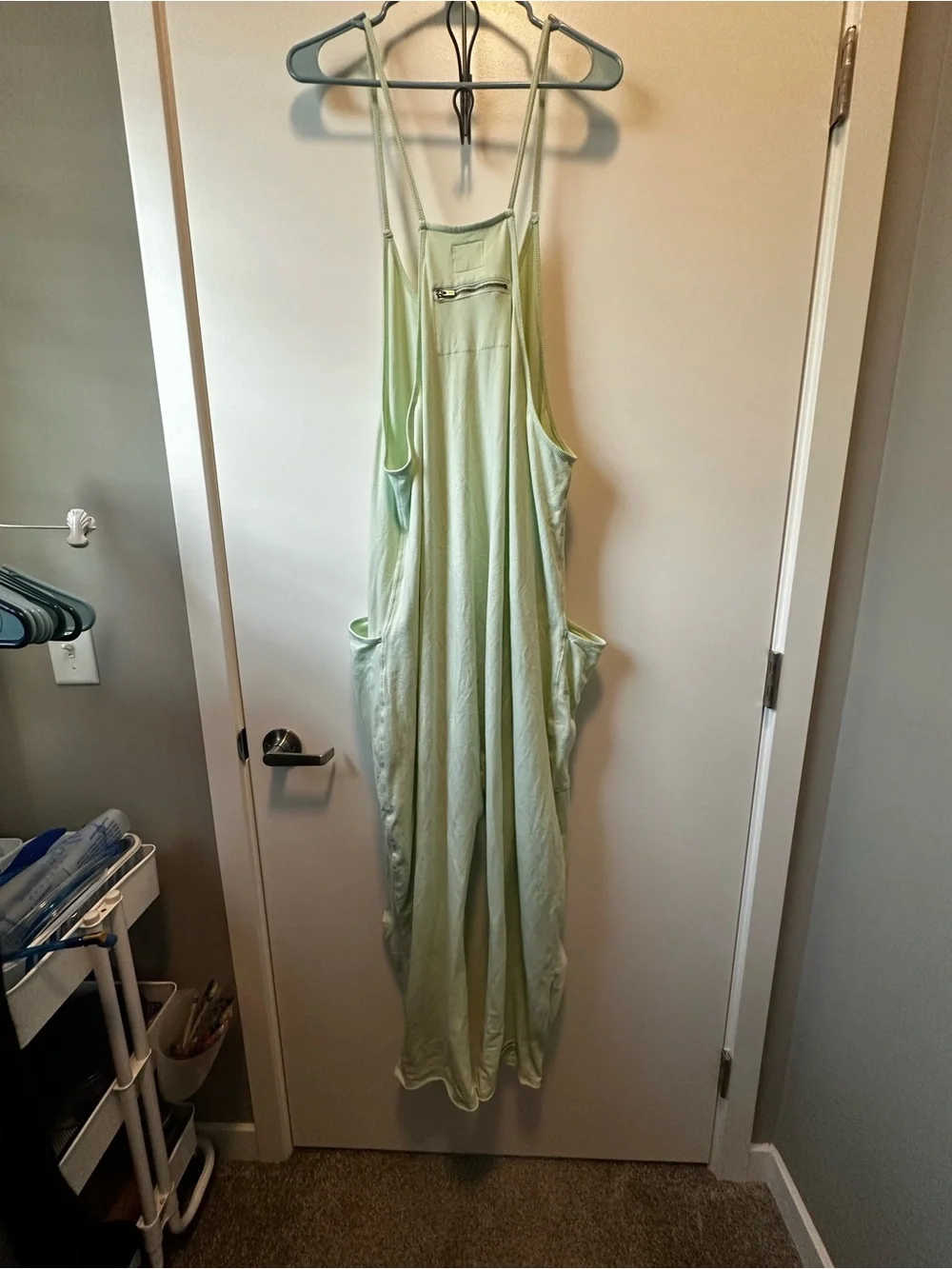 Free People Movement Mint Green Oversized Romper | XL - Picture 3 of 5